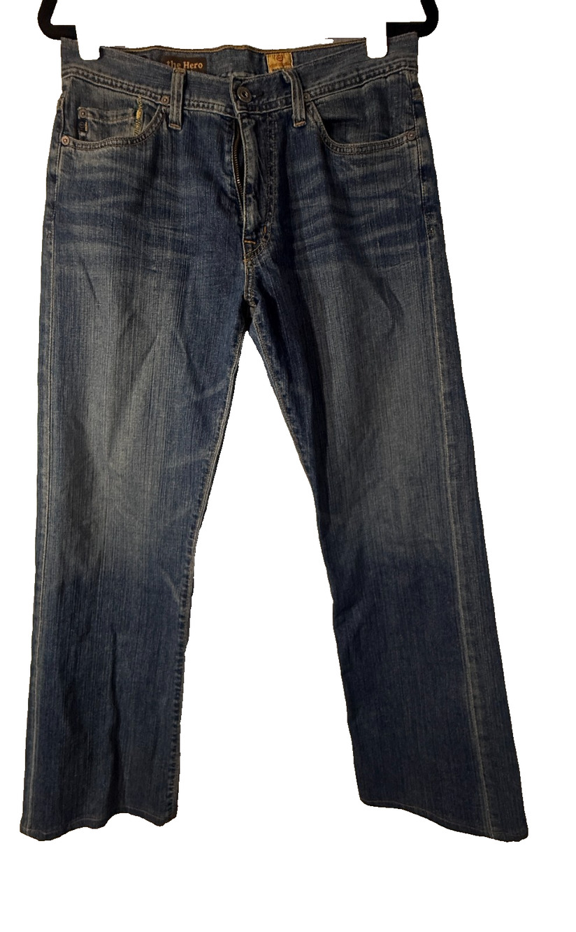 AG Adriano Goldschmied The Hero Jeans Mens 32x32 Straight Leg USA Made